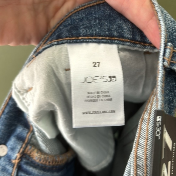 Joe’s Jeans Easy Bermuda Denim Distressed Jeans Sizes 27 NWT - Picture 7 of 10